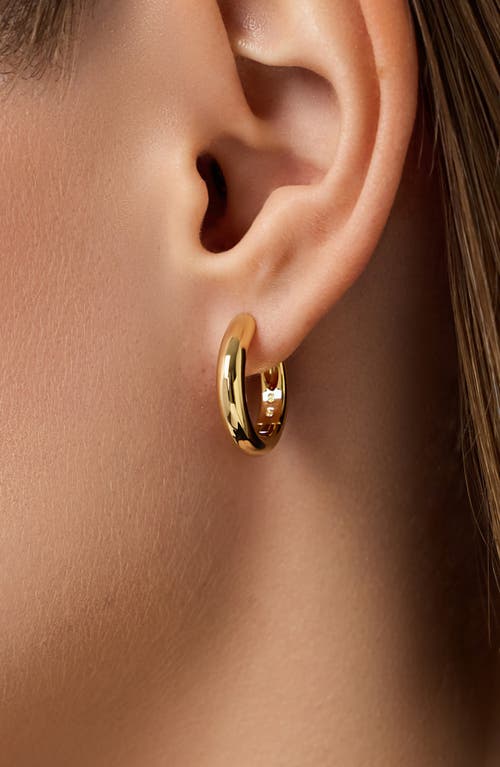Ana Luisa Giulia Bold Huggie Hoops