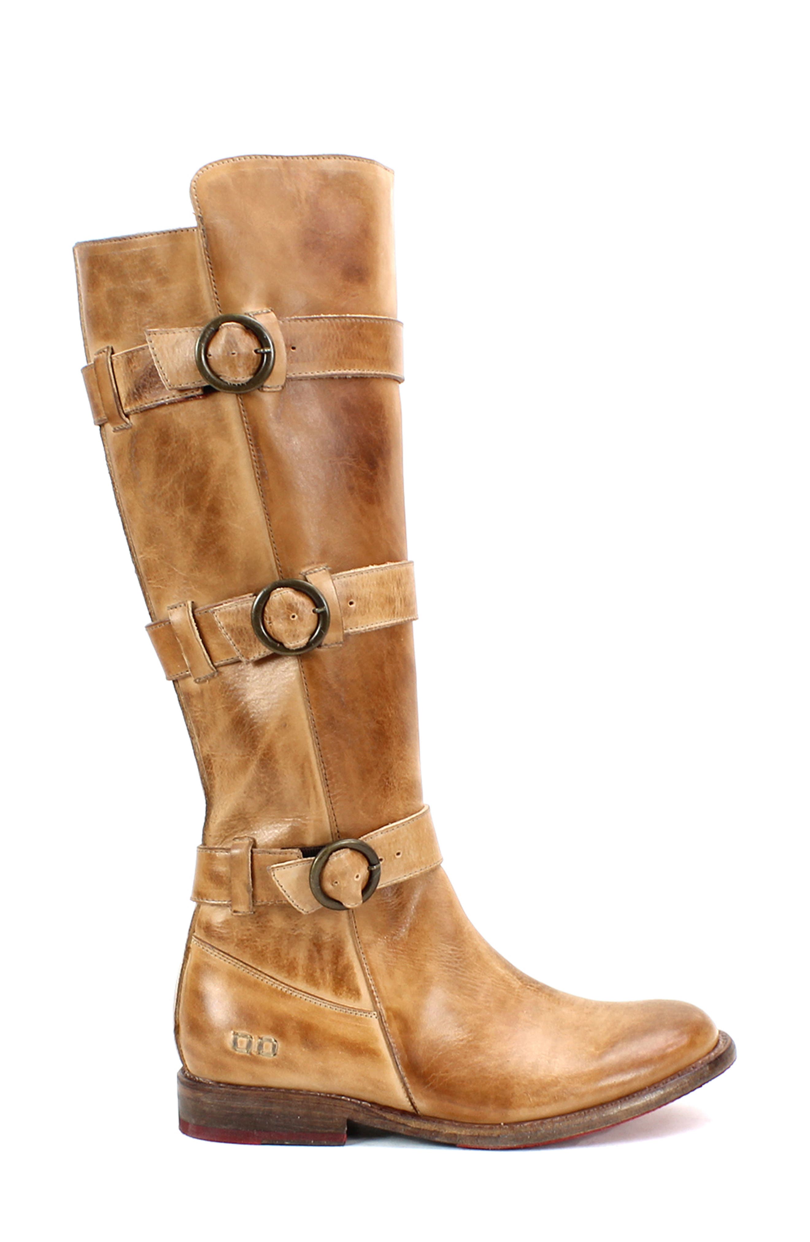 Kitty Knee High Boot, Alternate, color, TAN RUSTIC