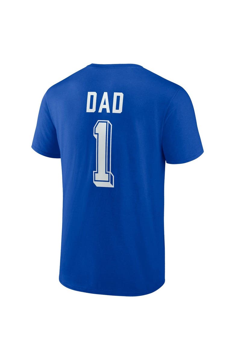 FANATICS Men's Fanatics Branded Royal Kentucky Wildcats Team #1 Dad T-Shirt, Alternate, color, 