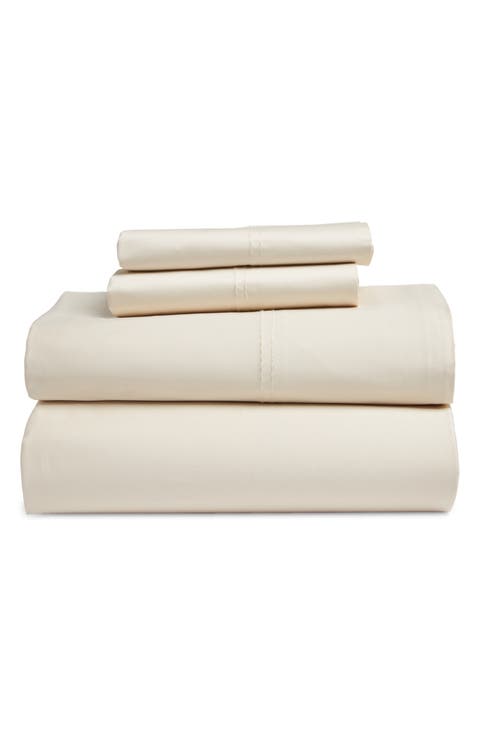 400 Thread Count Organic Cotton Sateen Sheet Set