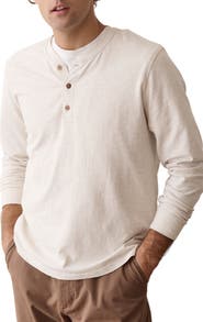 Marine Layer Luxe Jersey Henley
