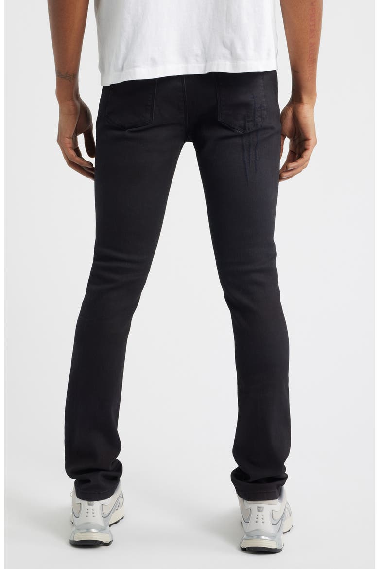 Bryant Mid Rise Skinny Jeans, Alternate, color, DUSTY NAVY TRIPLE CROSS