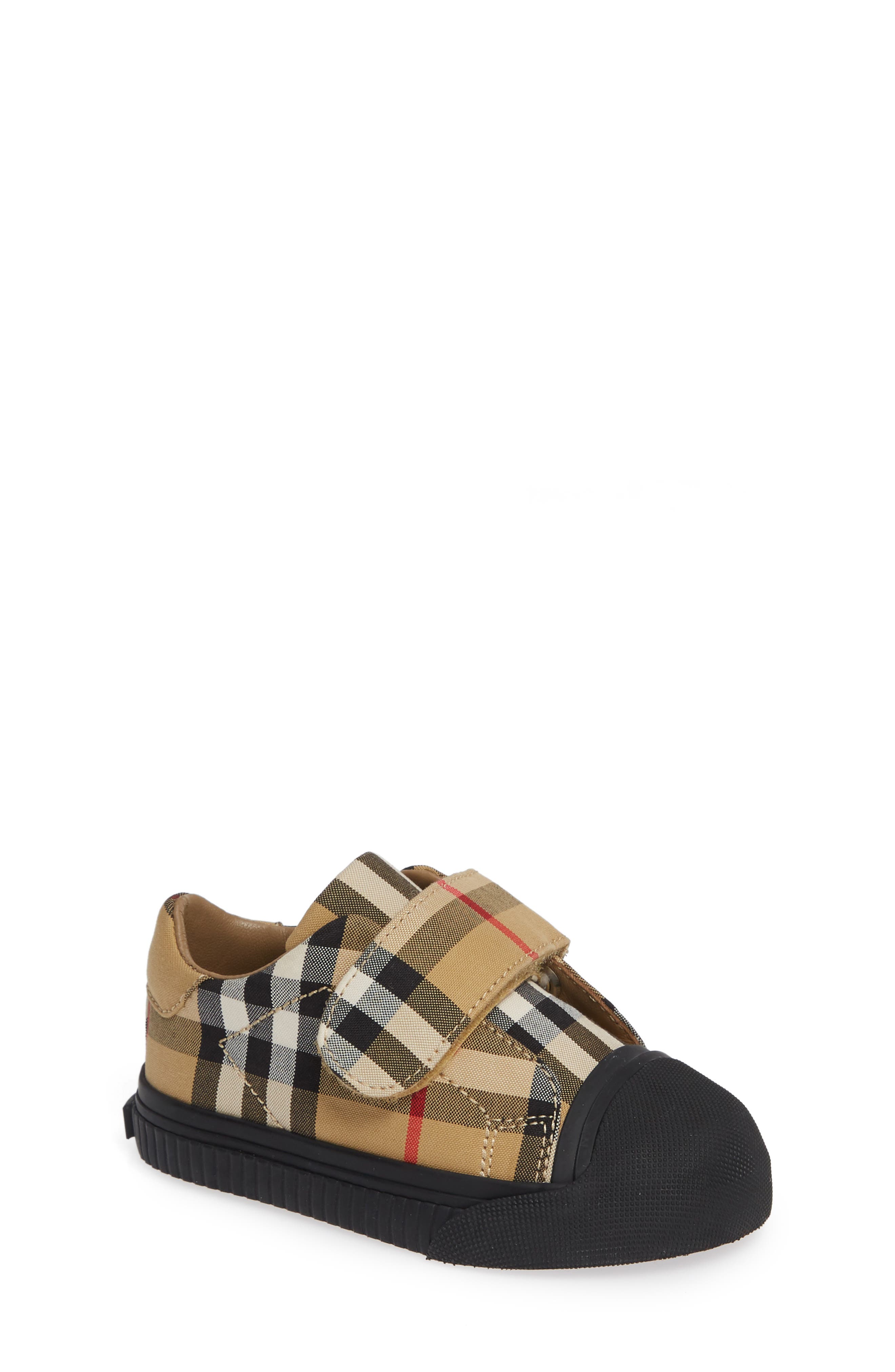 Burberry Beech Check Sneaker, Main, color, 
