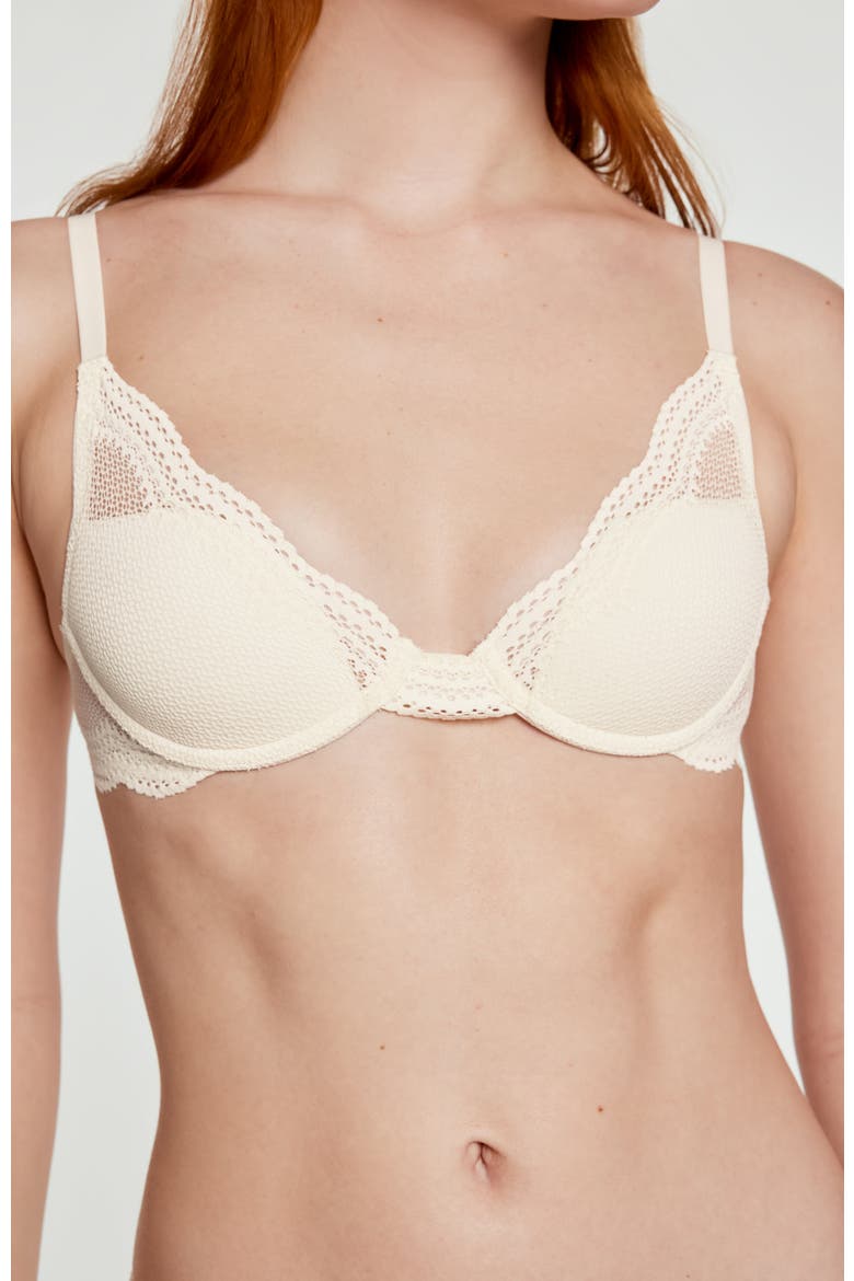 Signature All You Bra, Main, color, Ecru