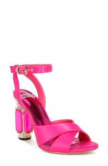 Tribeca Embellished Heel Sandal