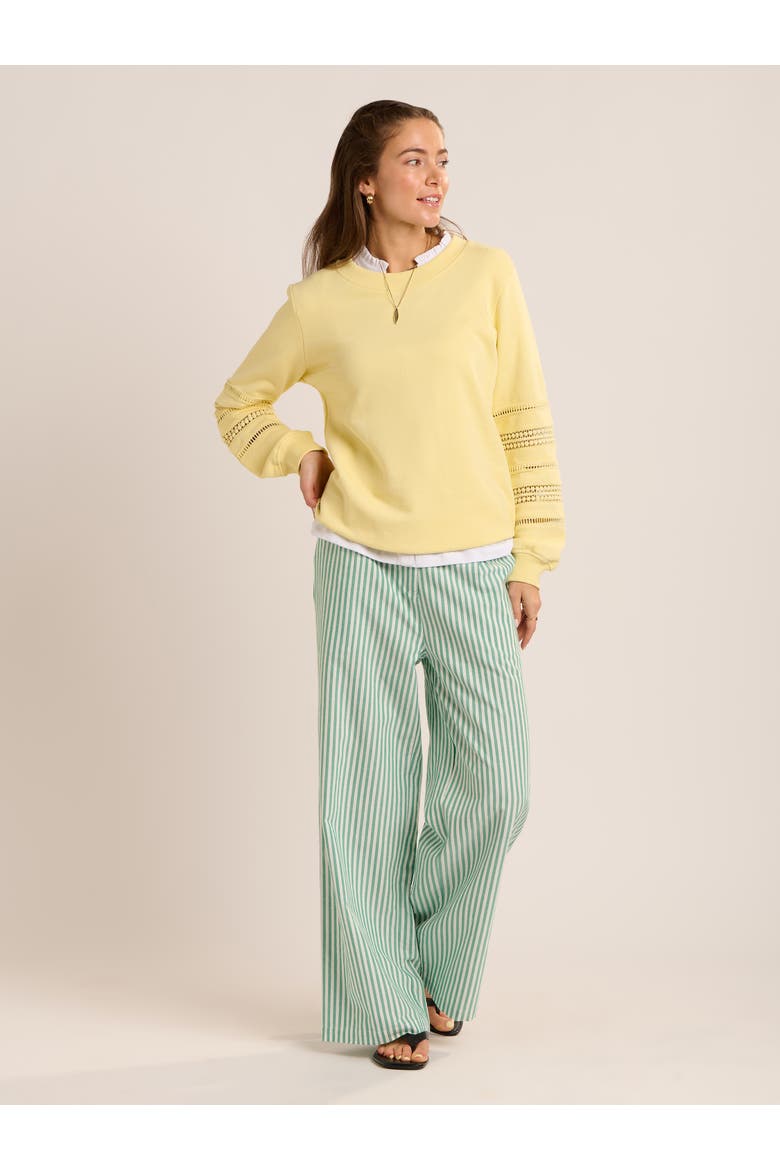 Phoebe High Rise Trouser, Alternate, color, Green
