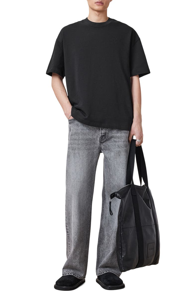 AllSaints Haven T-Shirt, Alternate, color, Jet Black