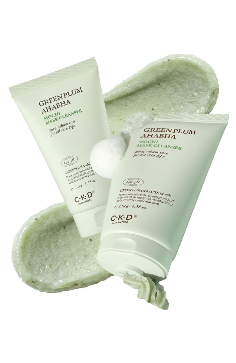 CKD Green Plum Mochi Mask Cleanser, Main, color, 