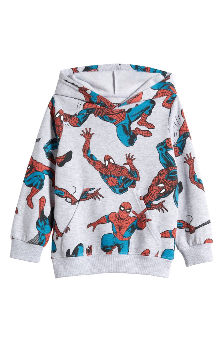 Jem Kids' Spiderman<sup>™</sup> Graphic Hoodie, Main, color, 