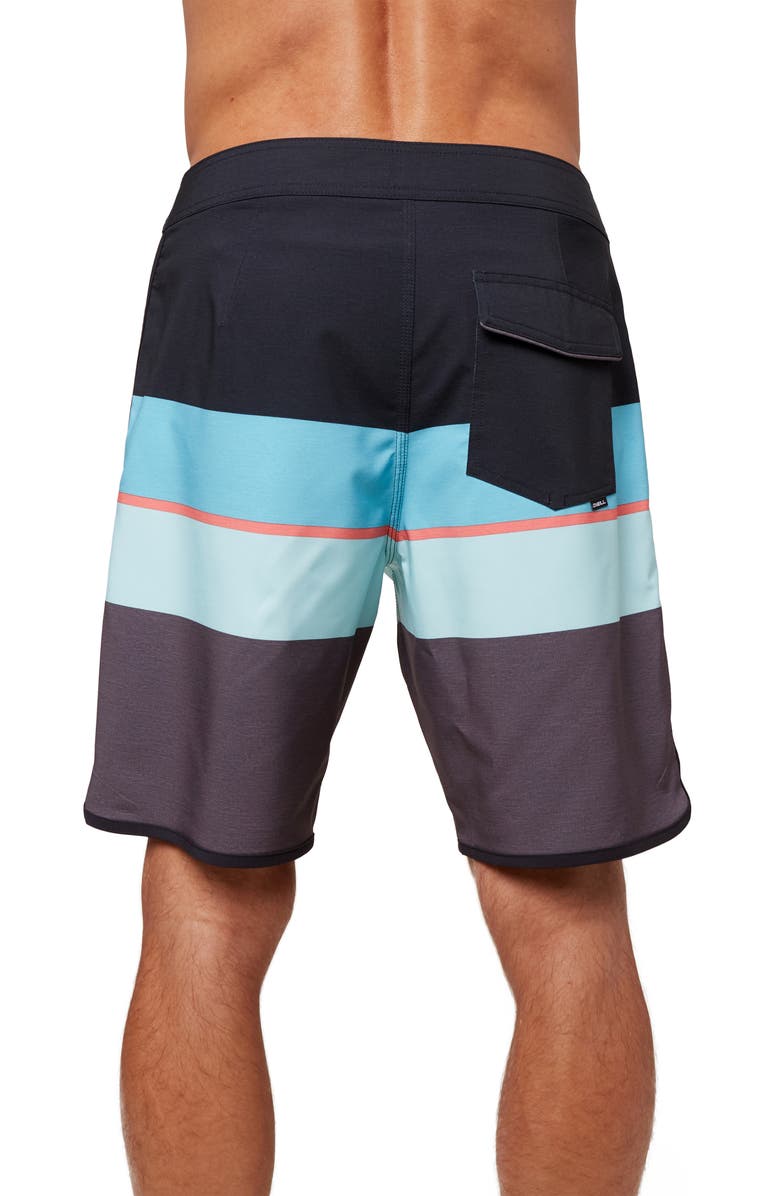 O'Neill Four Square Water Resistant Stretch Board Shorts, Alternate, color,