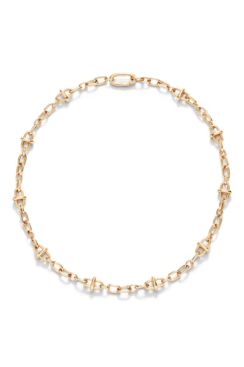 Iconica Chain Necklace, Main, color, YELLOW GOLD