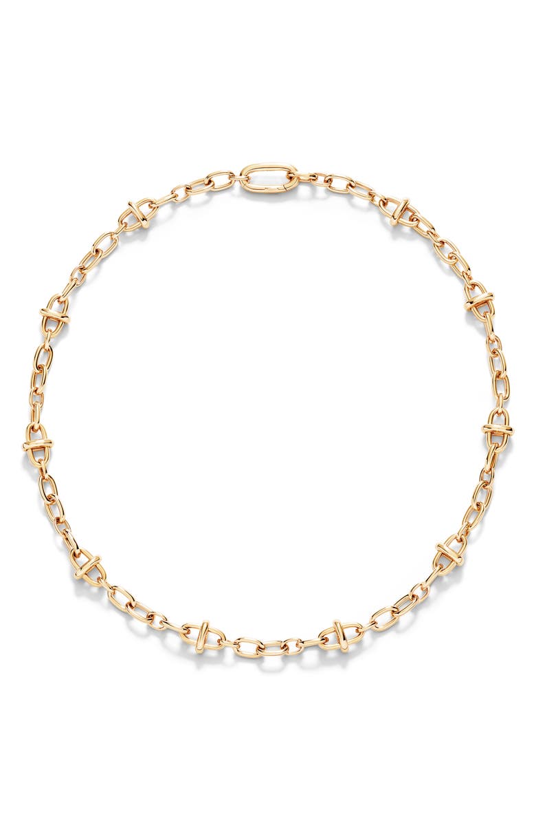 Pomellato Iconica Chain Necklace, Main, color, Yellow Gold