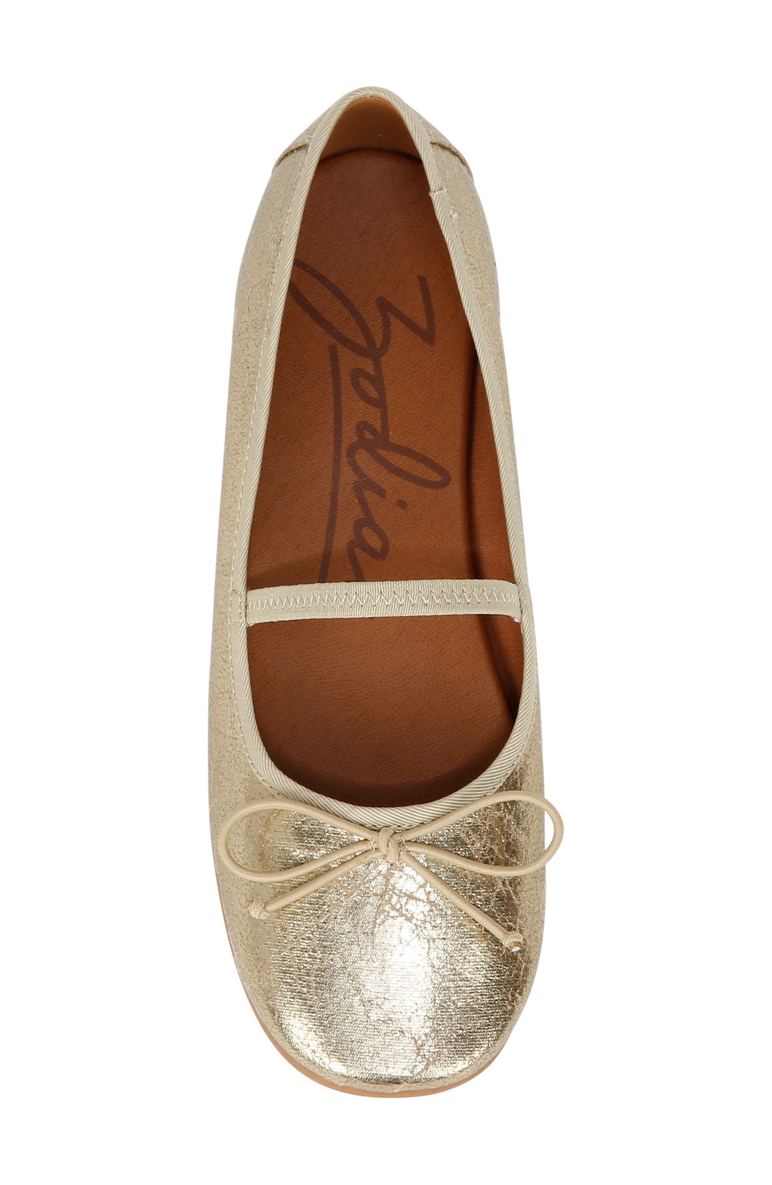 Idra Mary Jane Flat, Alternate, color, GOLD