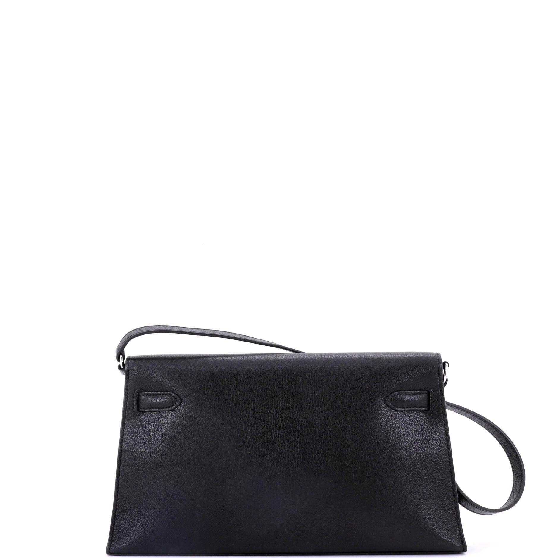 Pre-Owned Hermes Kelly Elan Shoulder Bag Chevre Chamkila, Alternate, color, 