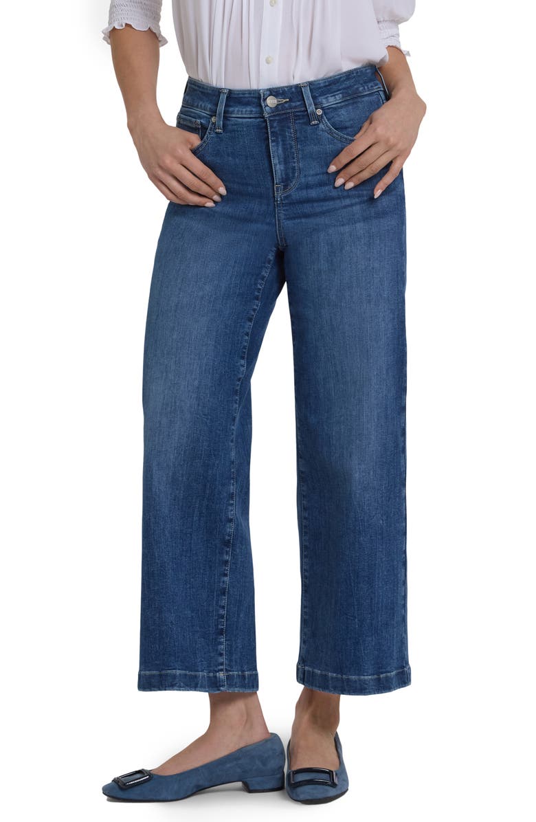NYDJ Teresa Wide Leg Crop Jeans, Main, color, Fairmont