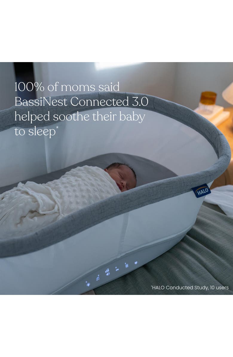 HALO BassiNest Connected Swivel Sleeper 3.0C, Alternate, color, Grey