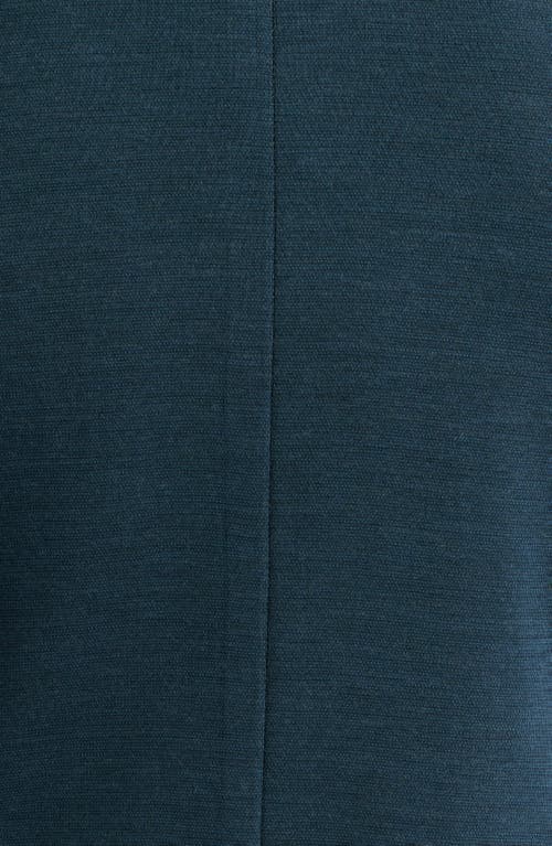 Jack Victor Hartford Teal Mélange Knit Wool Sport Coat In Blue
