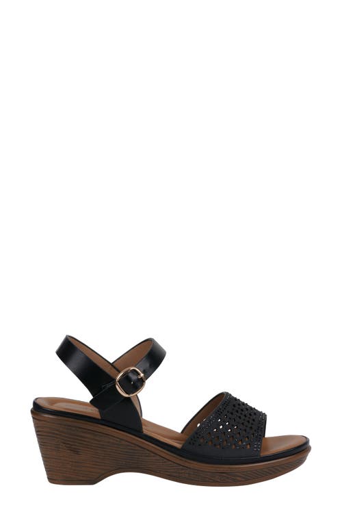 Gc Shoes Ankle Strap Sandal In Black