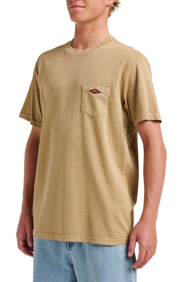 Quiksilver Saltwater Cotton Pocket T-Shirt, Alternate, color, Elmwood