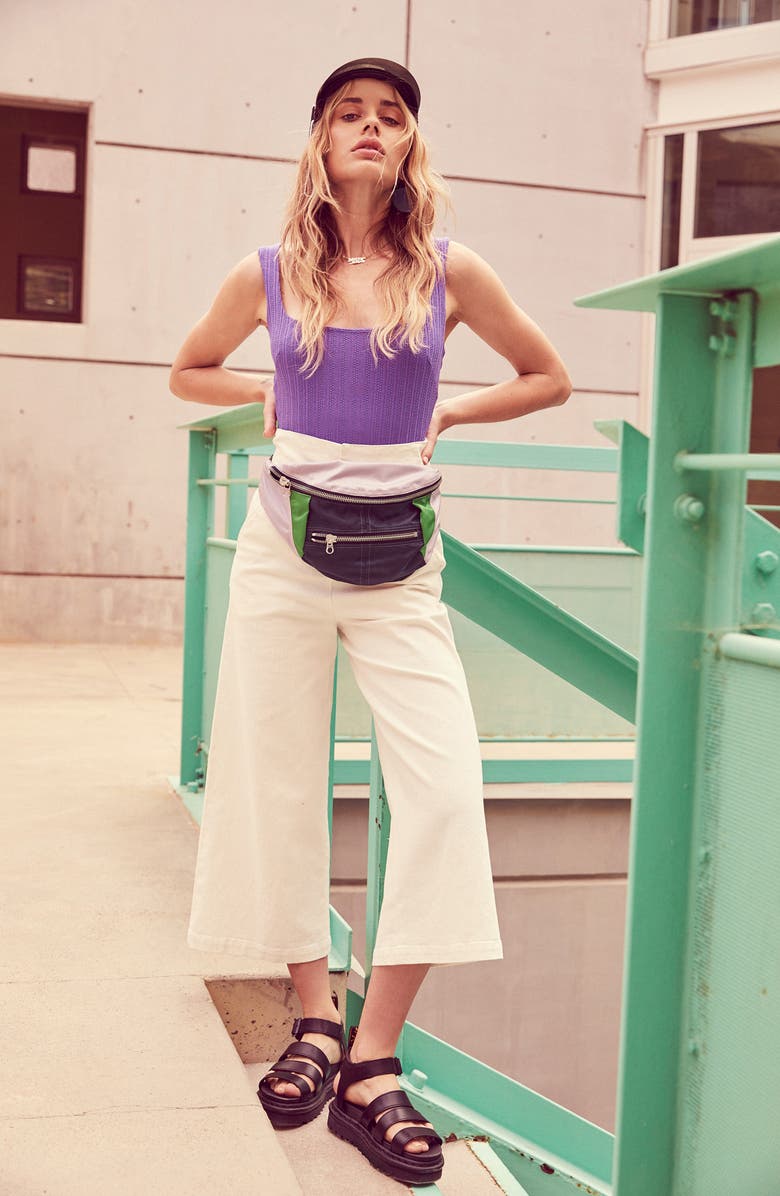 ASTR the Label Nixon High Waist Culottes, Alternate, color,