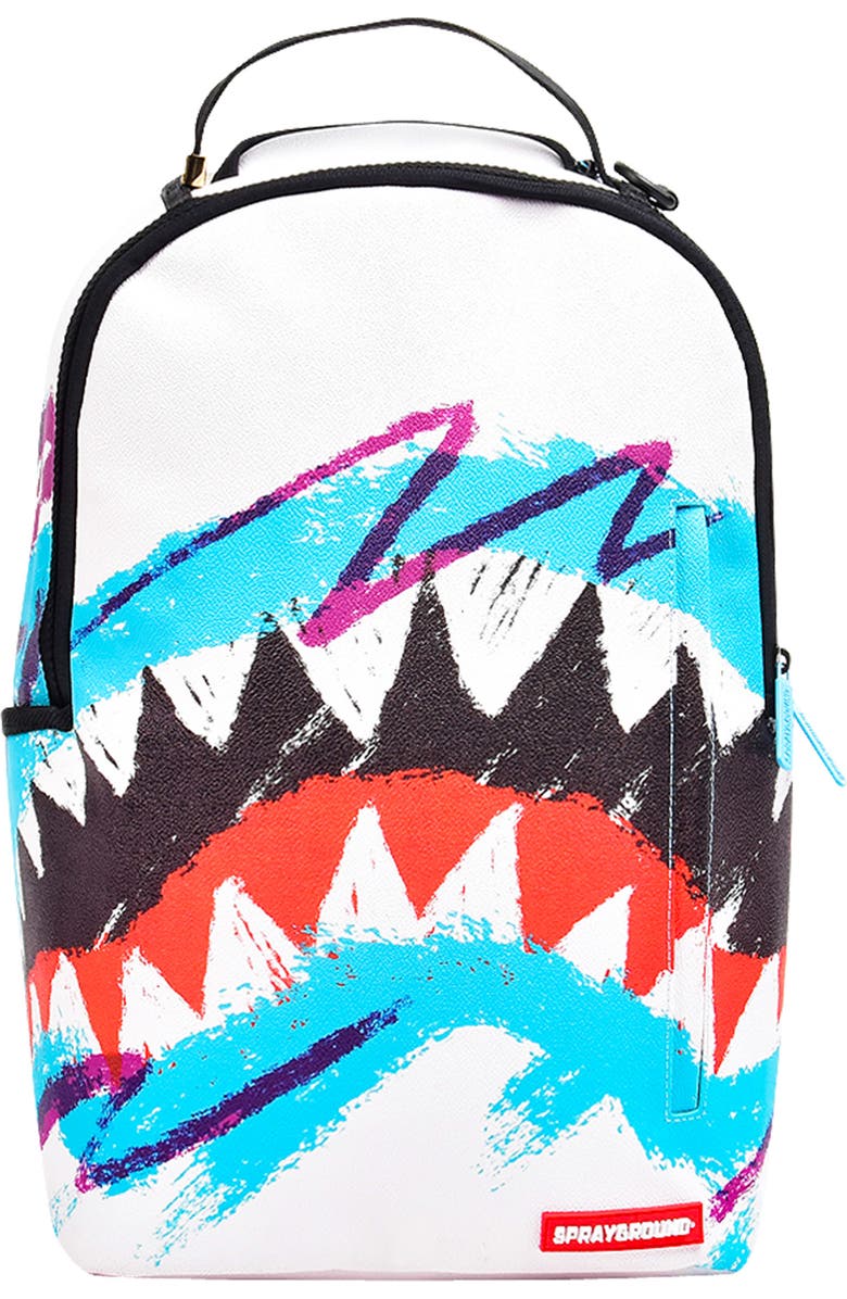 Sprayground Java Shark Teeth Backpack, Main, color,