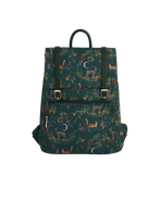 Fable England Into the Woods Green Buckle Medium Backpack