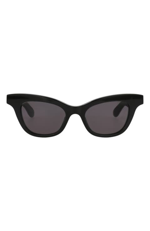 47mm Cat Eye Sunglasses
