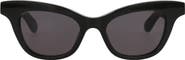 McQueen 47mm Cat Eye Sunglasses