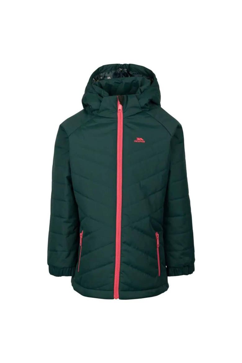 Childrens/Kids Andee Quilted Casual Jacket, Main, color, Pine