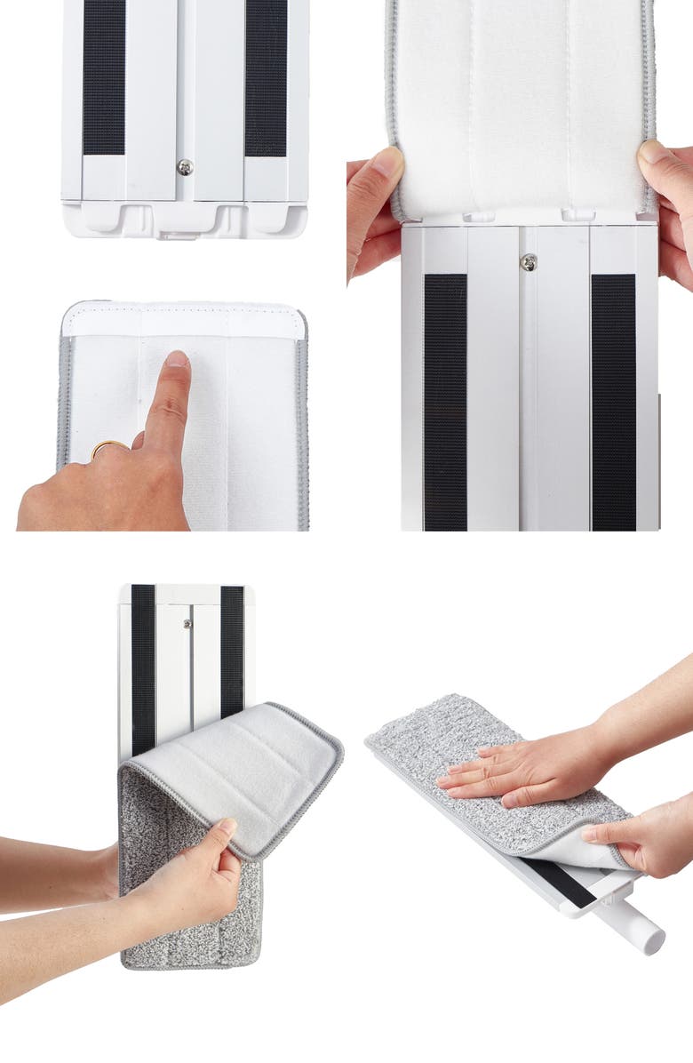 SALAV Bucket900 2-Pack Mop Pads, Alternate, color, Gray