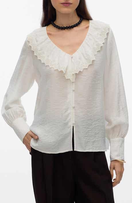 VERO MODA Billy Chelsea Collar Button-Up Shirt