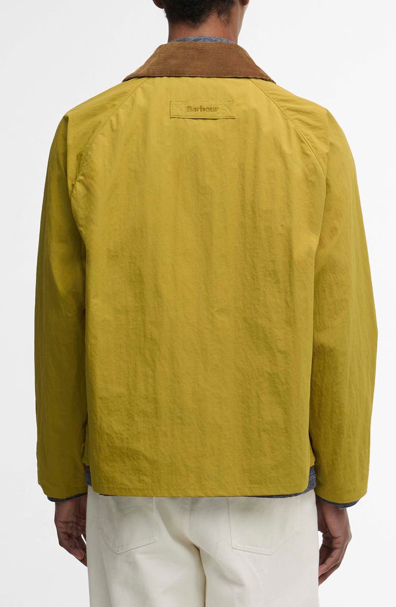 Barbour Icons Spey Nylon Jacket, Alternate, color, Amber Green