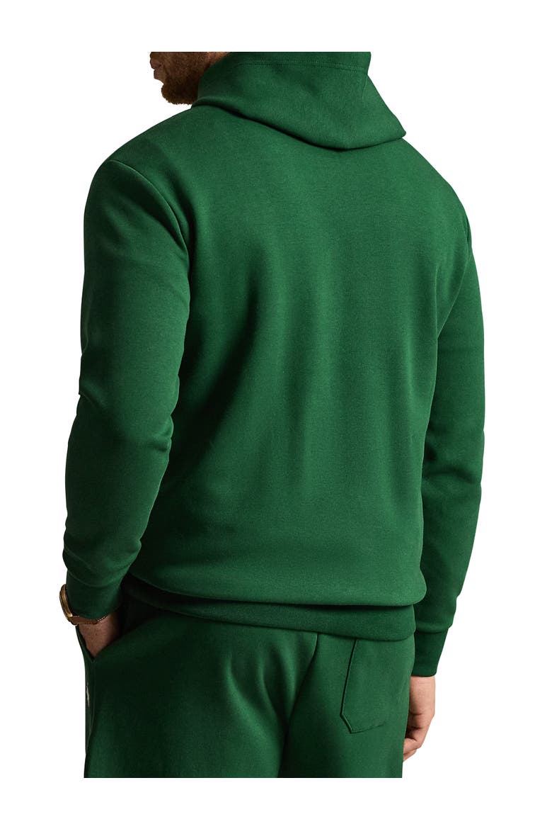 Big & Tall Double-Knit Pullover Hoodie, Alternate, color, NEW FOREST