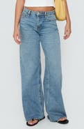 Princess Polly Darla Low Rise Straight Leg Jeans