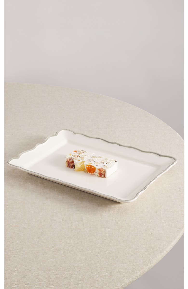 Maison Madison Home Rectangular Platter 15,4'' x 11'', Alternate, color, Sylvia