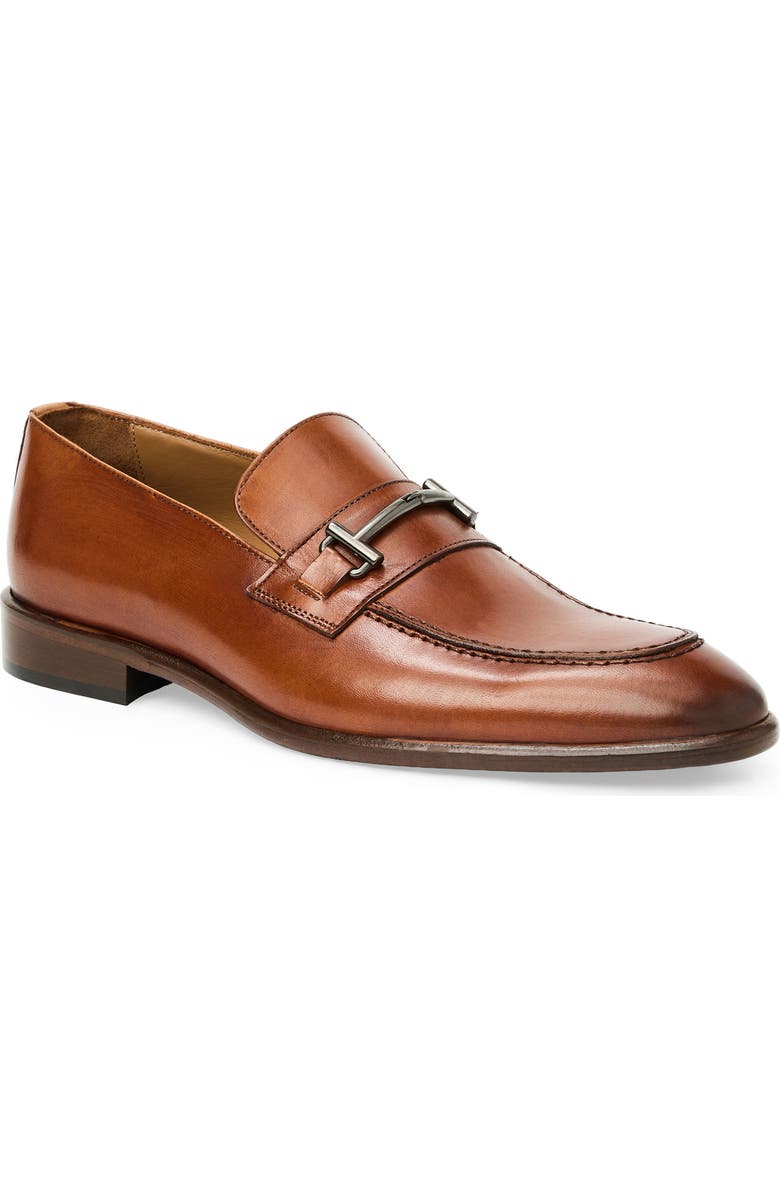 Bruno Magli Sante Leather Bit Loafer, Main, color, Cognac