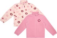 Petit Lem’s Mini Threads Kids' 2-Pack Micropolar Fleece Jackets
