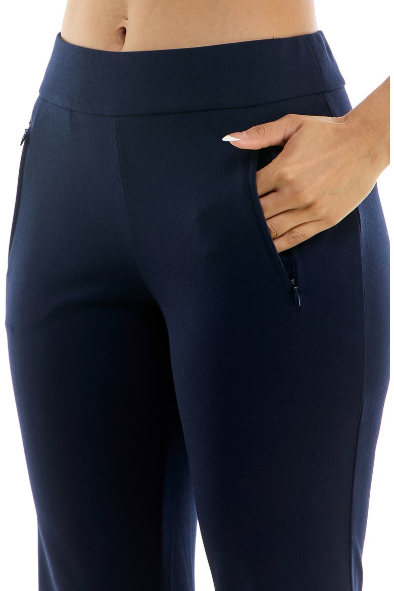Bell Bottom Flare Pants, Alternate, color, NAVY