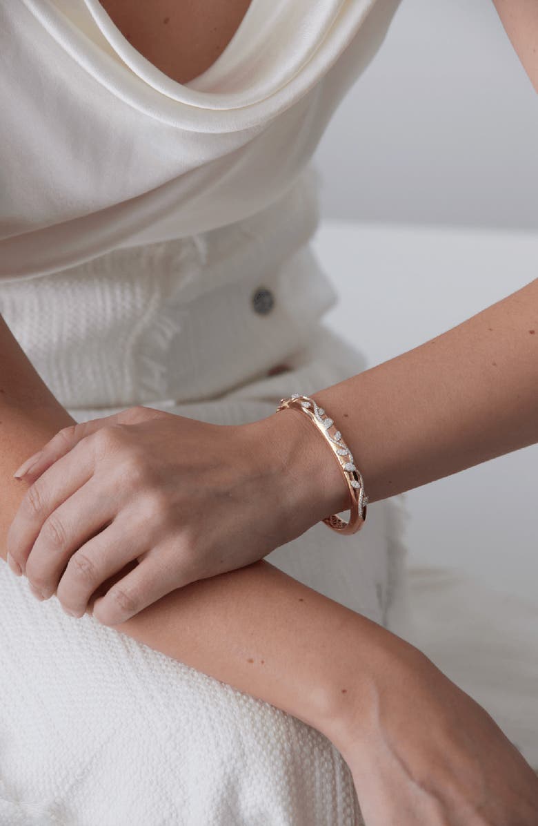 Sara Weinstock Lierre Diamond Slim Bangle, Alternate, color,