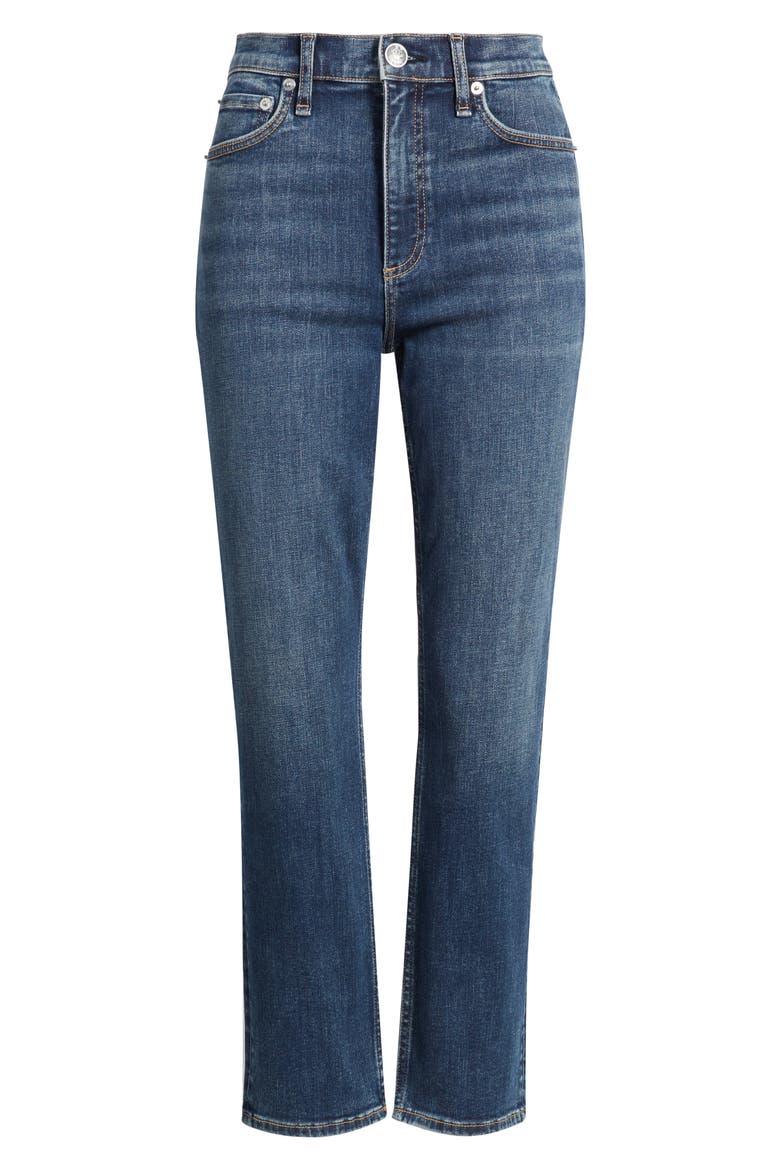 Flexi Wren Ankle Slim Leg Jeans, Alternate, color, TEO