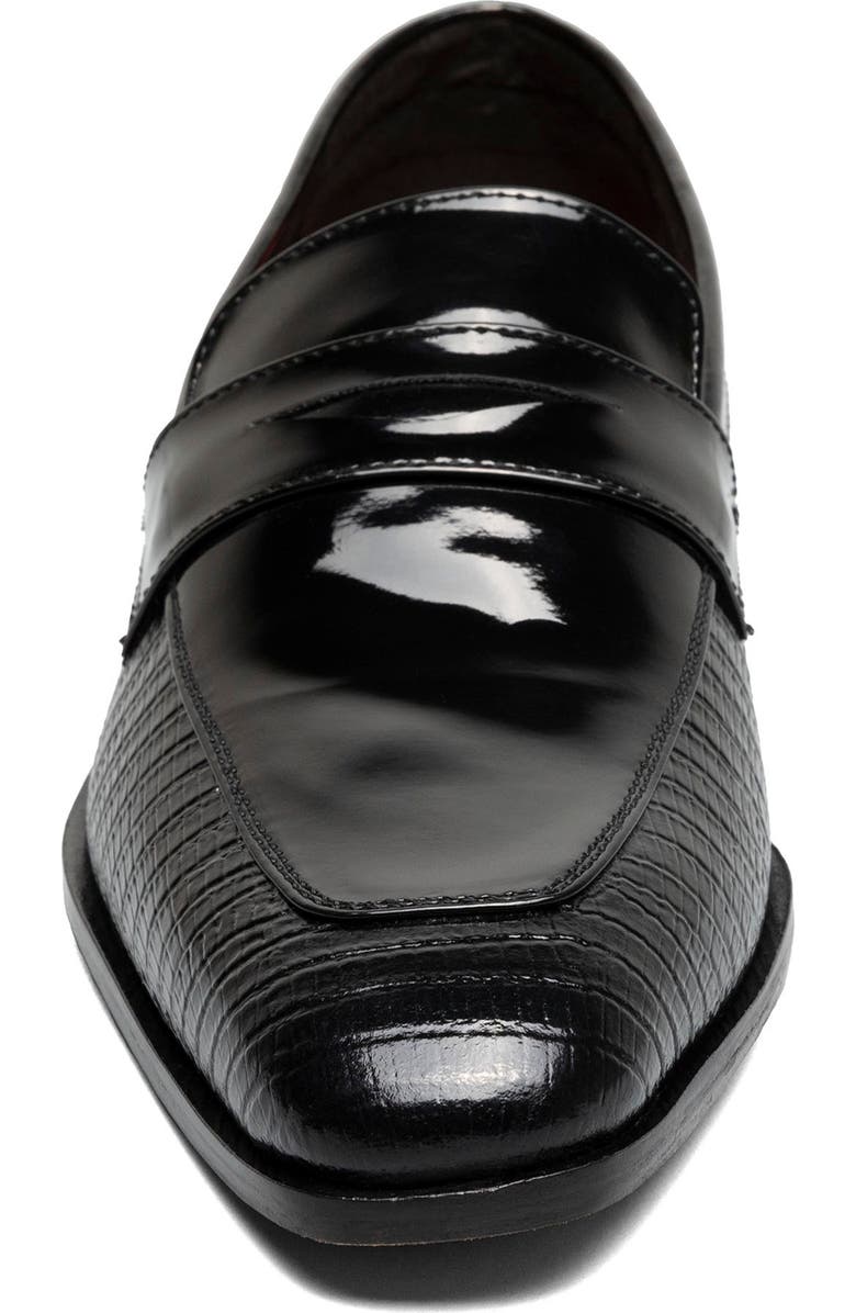 Stacy Adams Ravito Penny Loafer, Alternate, color, Black