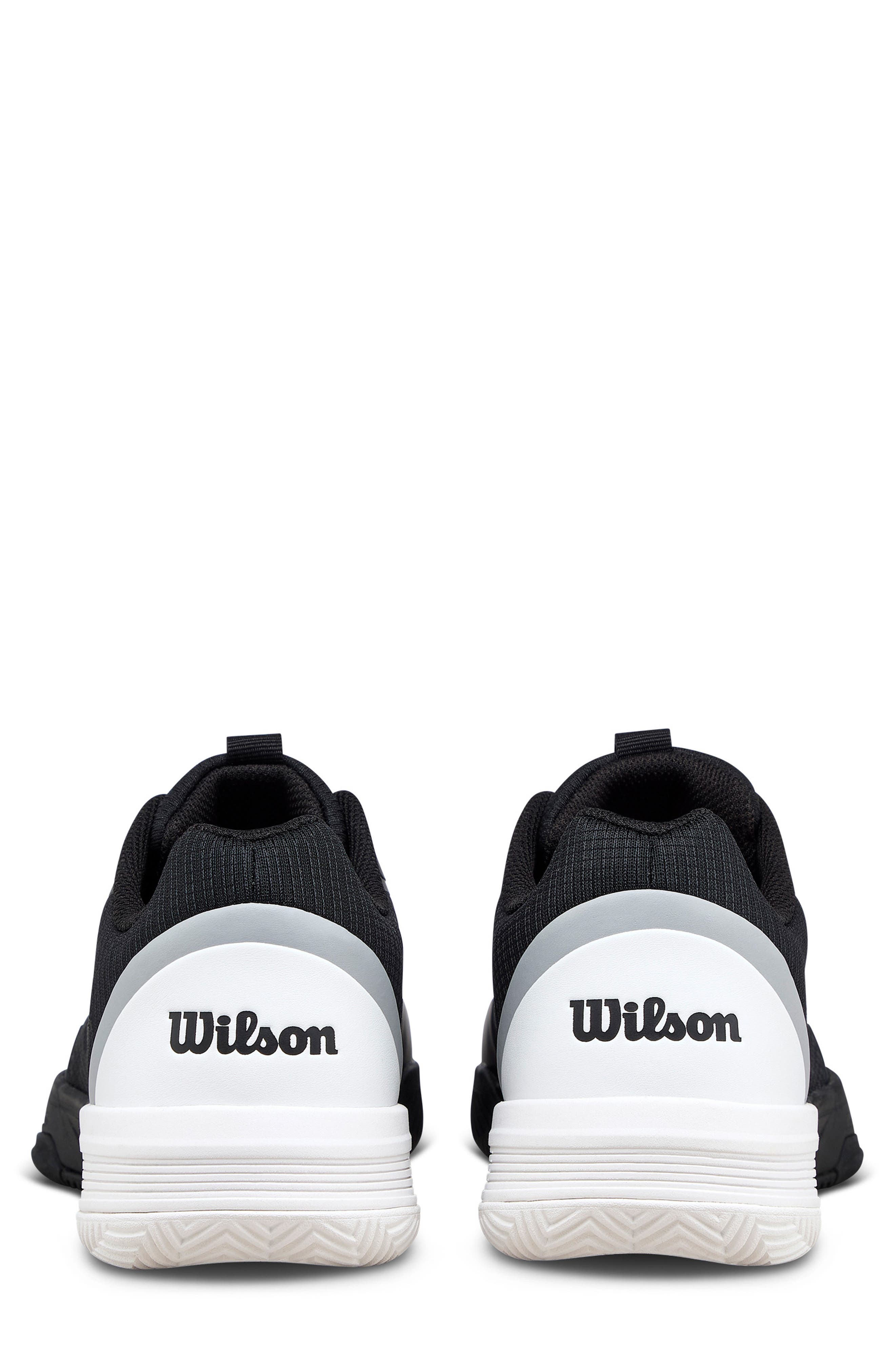 WILSON CourtGlide Tennis Shoe, Alternate, color, Black / White / Lunar Rock