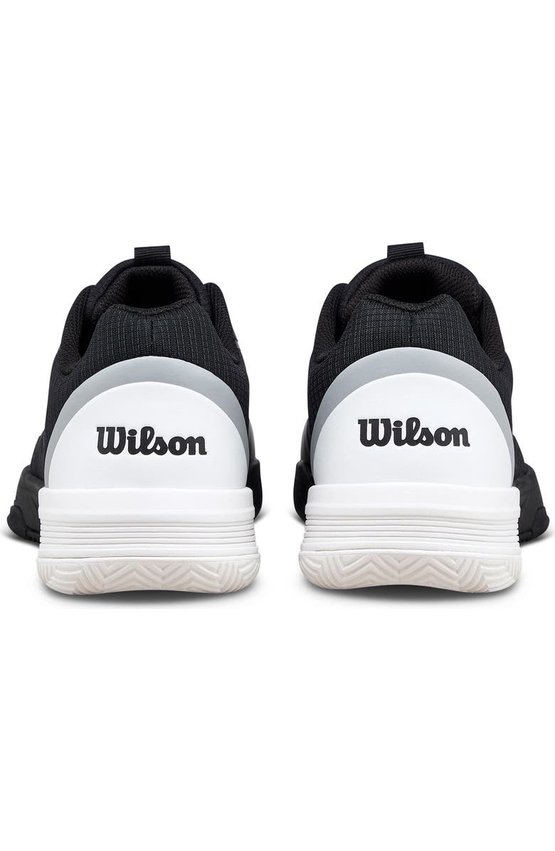 WILSON CourtGlide Tennis Shoe, Alternate, color, Black / White / Lunar Rock