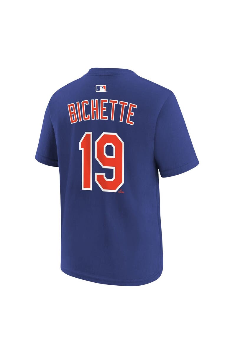 Nike Youth Nike Bo Bichette Royal New York Mets Name & Number T-Shirt, Alternate, color, Royal