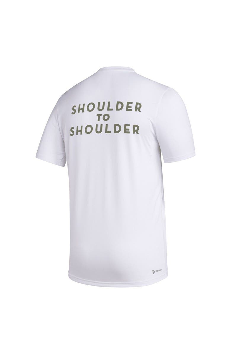 adidas Men's adidas White LAFC Team Jersey Hook AEROREADY T-Shirt, Alternate, color, White