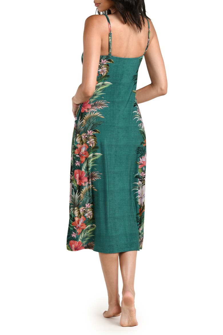 Courtyard Palms Midi Dress, Alternate, color, JUNGLE