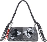Desigual Mickey & Minnie Denim Crossbody Bag