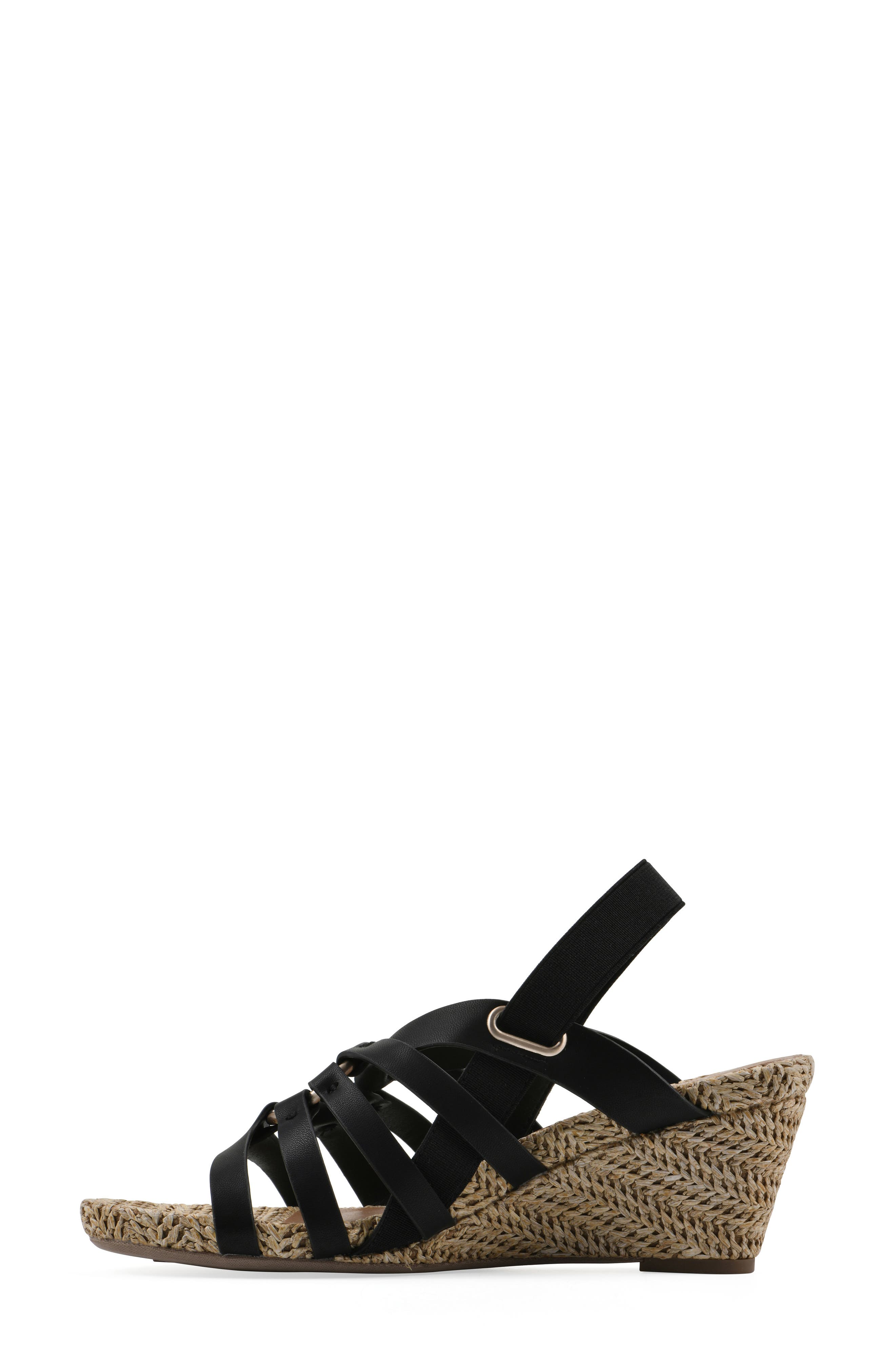 CLIFFS BY WHITE MOUNTAIN Ataps Wedge Slingback Sandal, Alternate, color, 