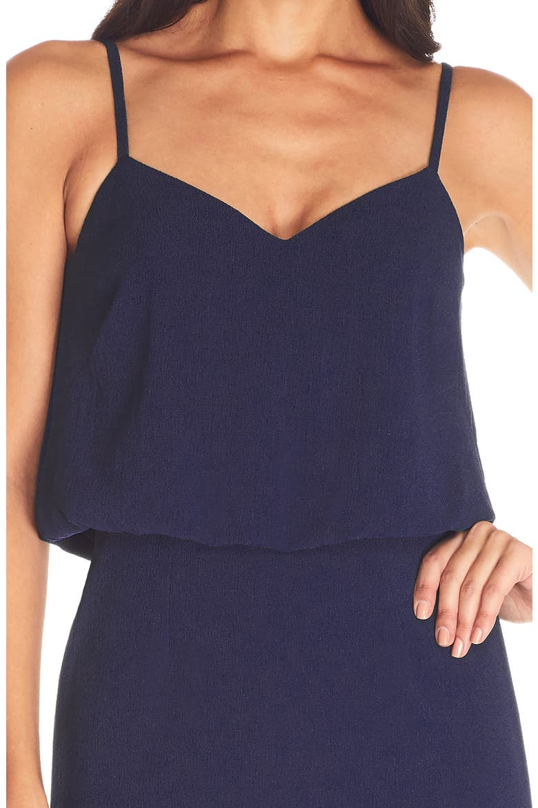 Alondra Blouson Sheath Dress, Alternate, color, MIDNIGHT BLUE