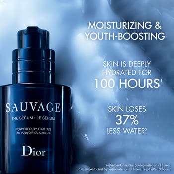 美容液 Dior SAUVAGE THE SERUM 50ml Sauvage The Serum: Hydrating and Anti-Ageing Face Serum for